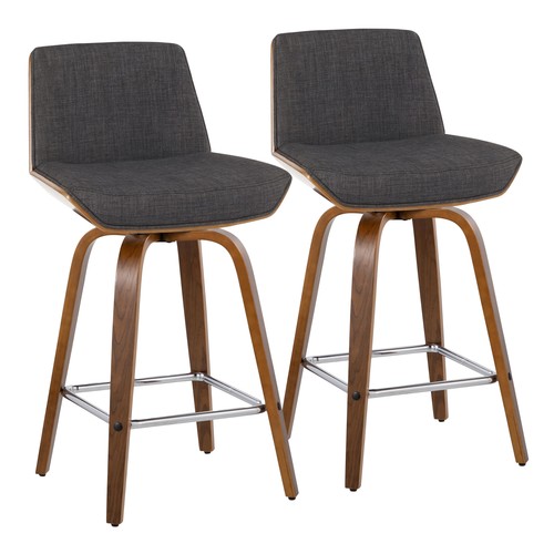 Corazza 26" Fixed-height Counter Stool - Set Of 2